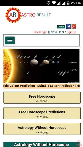 Free Astrology & Horoscope Predictions : Falit screenshot 1