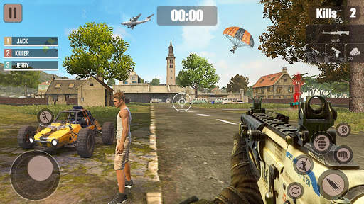 Survival Squad Battleground Free-Fire Gun Strike 6 تصوير الشاشة