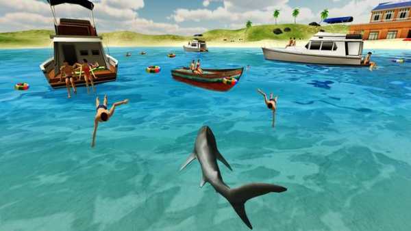 Underwater Shark Hunter Sim 3D screenshot 1