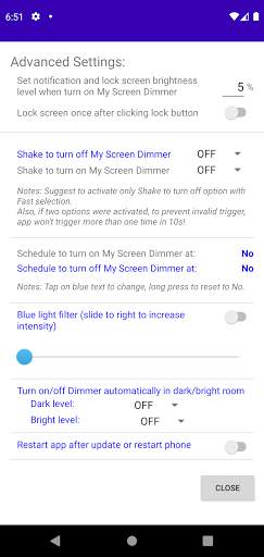 My Screen Dimmer screenshot 2