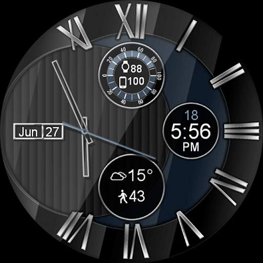 Glass Reflecto HD Watch Face screenshot 13
