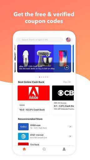 Coupert - Coupons & Cash Back screenshot 1