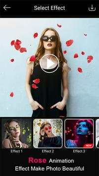 Heart Photo Effect Video Maker 4 تصوير الشاشة
