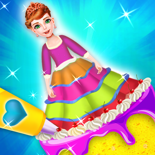 Princess Doll Cake Maker Game: Ice Cream Chef Cake icon