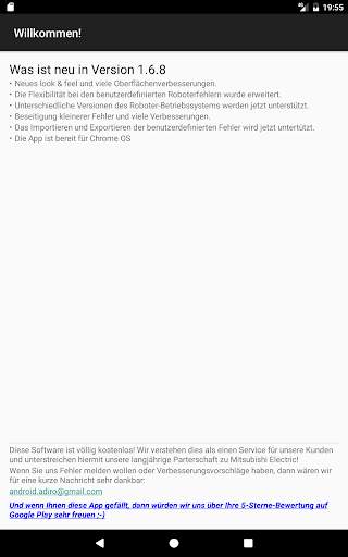 MELFA Robot Error Diagnostics screenshot 12