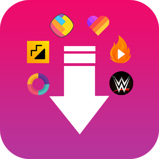 ikon Just Downloader - Video Downloader &amp; Brand Remover