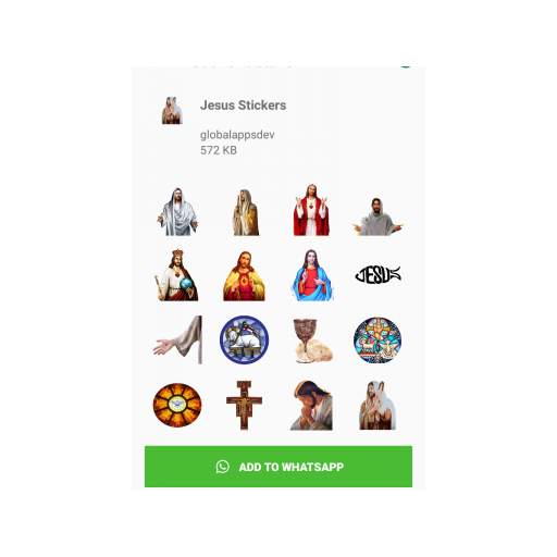 Jesus christ stickers for whatsapp 😍 screenshot 6