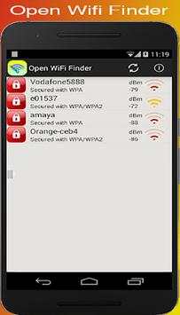 Open free WiFi Connect screenshot 1
