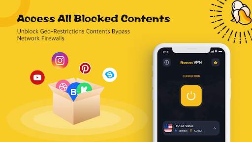 Banana VPN screenshot 1
