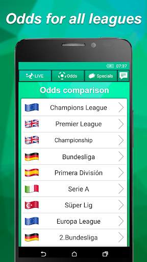 Odds Live screenshot 2