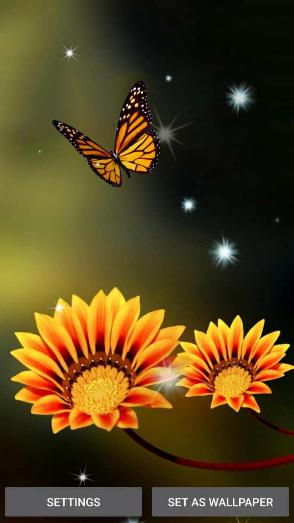 Spring Flowers Live Wallpaper screenshot 2