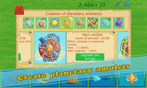 Idle Gold gem clicker स्क्रीनशॉट 7