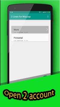 open 2 account whatsapp PRANK screenshot 1