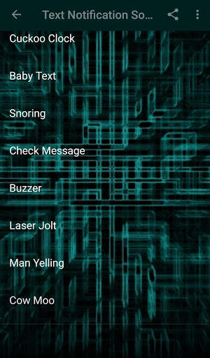 Text Notification Sounds 3 تصوير الشاشة