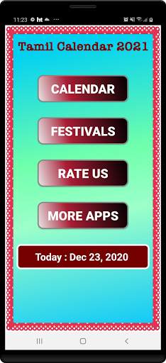 Tamil Calendar 2021 screenshot 1