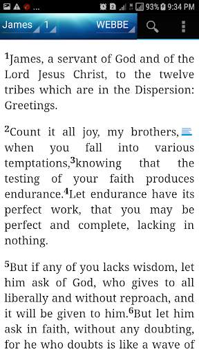 World English Bible British Edition(WEBBE) screenshot 9