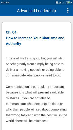 Advanced Leadership: Leadership Qualities & Skill скриншот 6