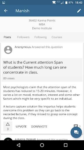 PES University Lecture Capture screenshot 4