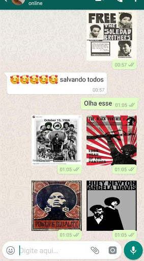 Figurinhas Sticker Black Panthers para WhatsApp screenshot 3