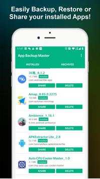 App Backup - Apk Extractor, App Backup and Restore 2 تصوير الشاشة