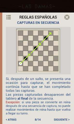 Damas, Juegos de mesa clásicos screenshot 4