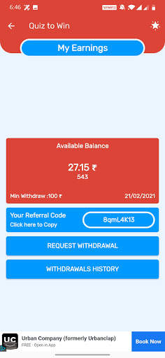 Quiz To Win - Play Quiz and Win Real Money screenshot 7