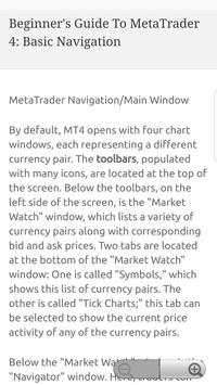 Learn MT4 Tutorials screenshot 2