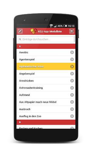 KSJ Freizeit App screenshot 1