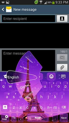 Paris Keyboard screenshot 2