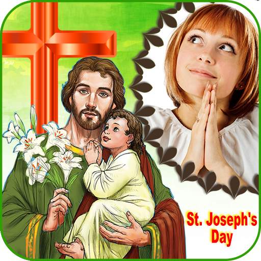 St Josephs Photo Frame 2.1