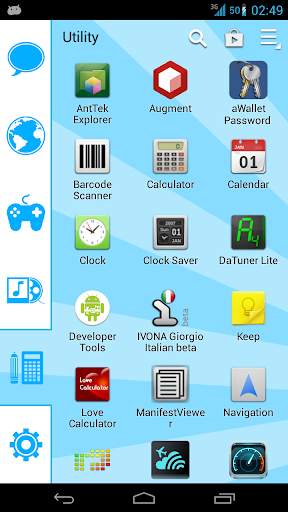 Raffaella Fluo Theme for Smart Launcher screenshot 4