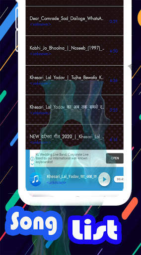Music Player - Song player & Mp3 screenshot 4