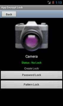 App Encrypt Lock (Free) screenshot 2