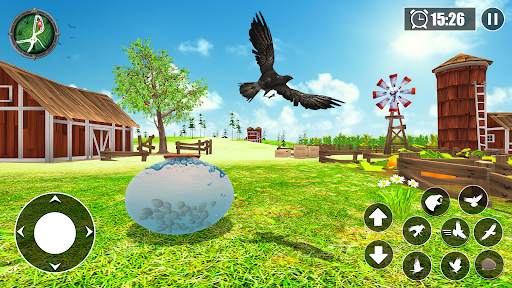 Thirsty Crow Sim: Bird Games screenshot 8