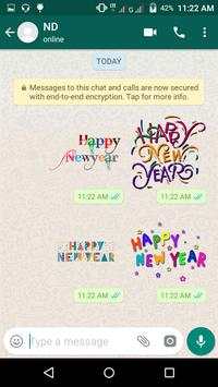 WAStickerApps -New year Stickers 2019 For WhatsApp screenshot 5