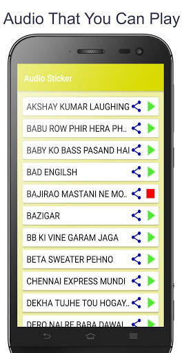 Audio Stickers For Whatsapp-Facebook-Imo-Viber screenshot 2