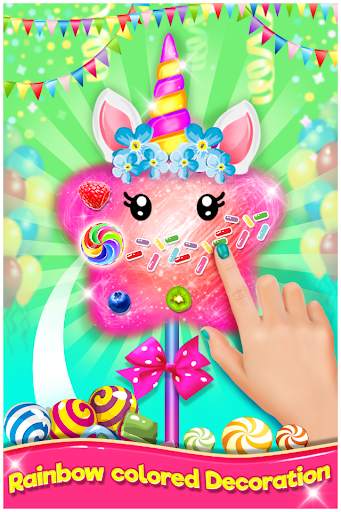 Rainbow Cotton Candy - Cooking Game screenshot 3