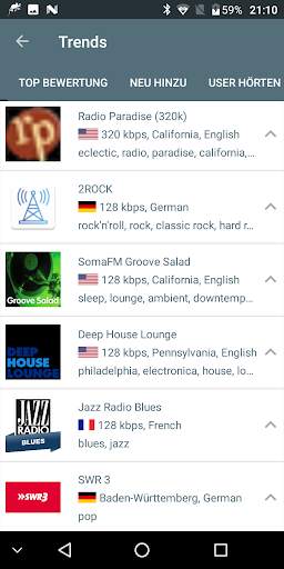 Radio player recording Radio Stream – Atherion screenshot 3