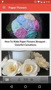 How to make paper flowers 2 تصوير الشاشة