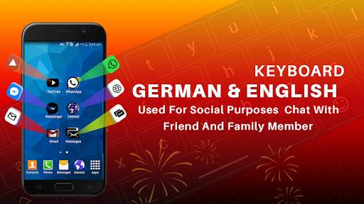 New German Keyboard free & English German Keyboard screenshot 1