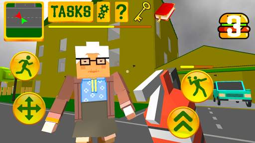 Granny Craft Neighbor. Blocky Escape screenshot 1