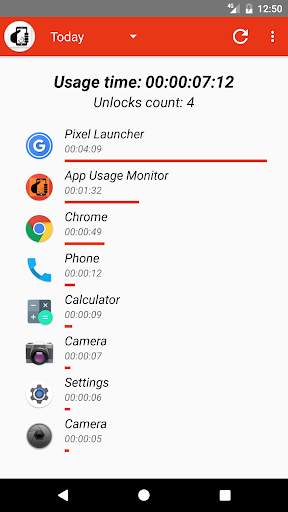 App Usage Monitor screenshot 1