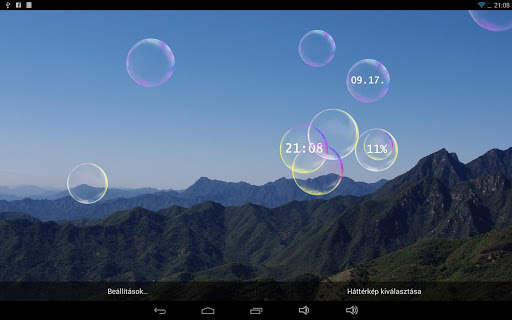 Vivid Bubbles Live Wallpaper screenshot 11
