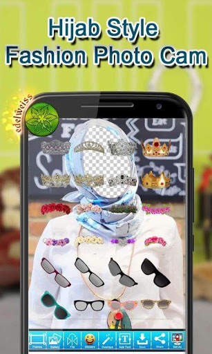Hijab Style Fashion Photo Cam screenshot 5