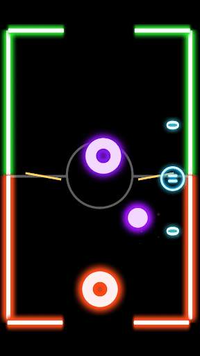 Finger Glow Hockey screenshot 2