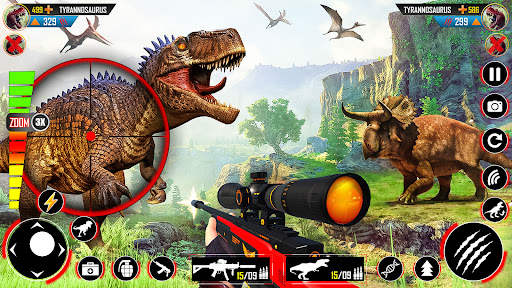 Wild Dino Hunting Gun Games screenshot 5