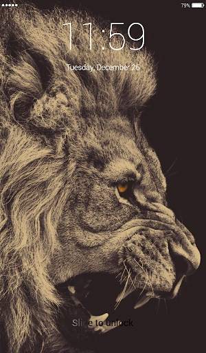 Lion king Lock Screen screenshot 3