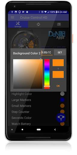 Cruise Control HD Watch Face Widget Live Wallpaper screenshot 6