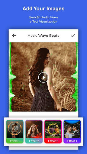 Music Beats Wave Particle.ly Video Status Maker स्क्रीनशॉट 4