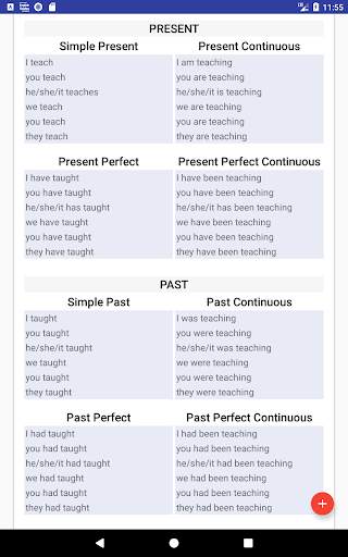 English Verbs screenshot 10